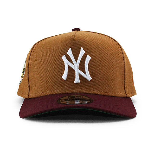 ニューエラ キャップ 9FORTY ニューヨーク ヤンキース MLB 1996 WORLD SERIES KELLY BOTTOM A-FRAME SNAPBACK CAP TAN