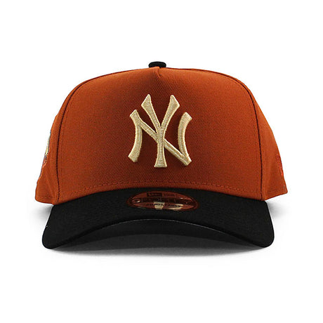 ニューエラ キャップ 9FORTY ニューヨーク ヤンキース MLB 1999 WORLD SERIES GREY BOTTOM A-FRAME SNAPBACK CAP RUST