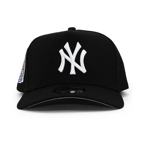ニューエラ キャップ 9FORTY ニューヨーク ヤンキース MLB 2000 WORLD SERIES GREY BOTTOM A-FRAME SNAPBACK CAP BLACK