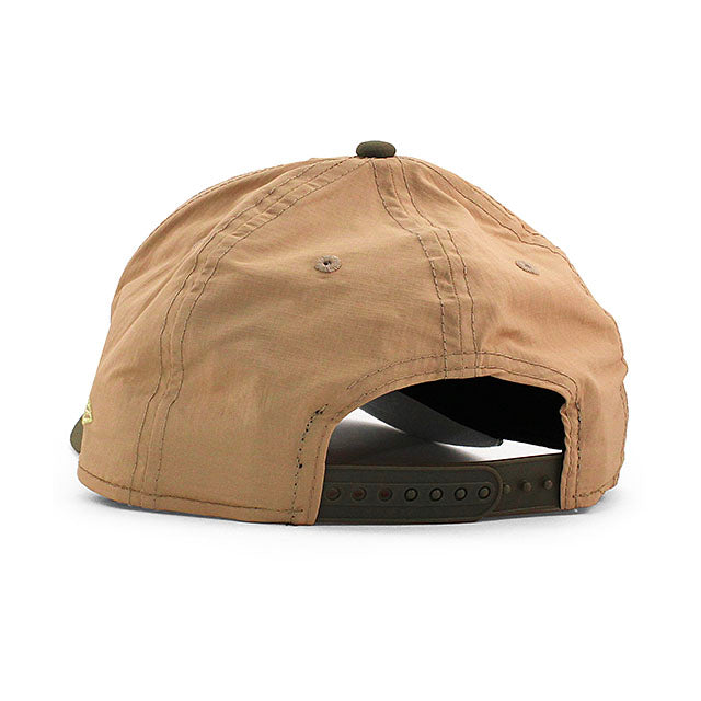ニューエラ キャップ 9FORTY シアトル マリナーズ RIPSTOP MLB 2023 ALL STAR GAME GREY BOTTOM A-FRAME SNAPBACK CAP TAN