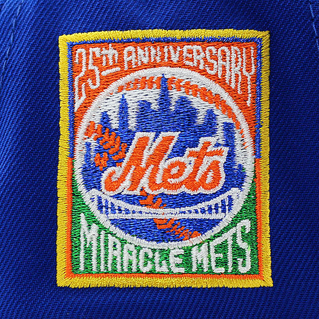 ニューエラ キャップ 9FORTY ニューヨーク メッツ MLB 25TH ANNIVERSARY GREY BOTTOM A-FRAME SNAPBACK CAP BLUE