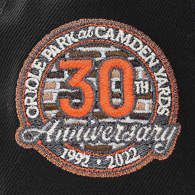 ニューエラ キャップ 9FORTY ボルチモア オリオールズ MLB 30TH ANNIVERSARY KELLY GREEN BOTTOM A-FRAME SNAPBACK CAP BLACK