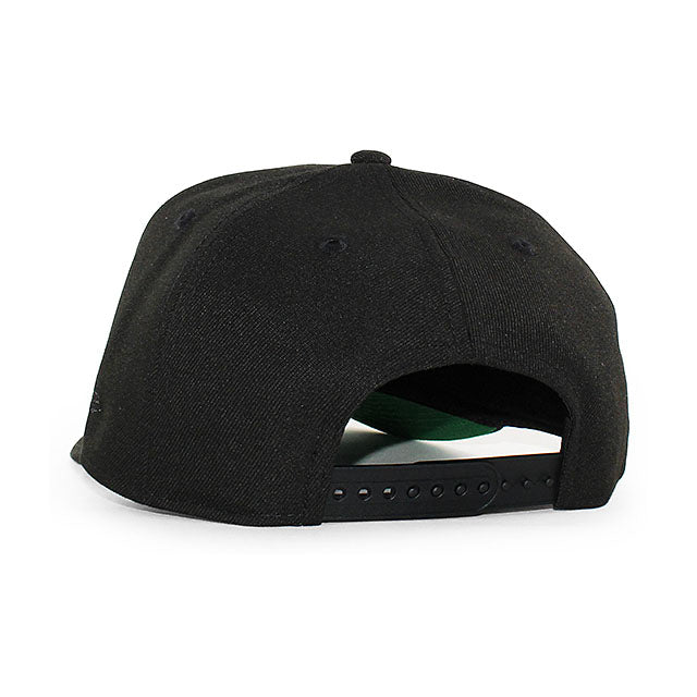 ニューエラ キャップ 9FORTY シアトル マリナーズ MLB 40TH GREEN BOTTOM A-FRAME SNAPBACK CAP BLACK