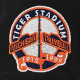 ニューエラ キャップ 9FORTY デトロイト タイガース MLB TIGER STADIUM GREY BOTTOM A-FRAME SNAPBACK CAP BLACK