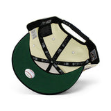 ニューエラ キャップ 9FORTY デトロイト タイガース MLB 1968 WORLD SERIES KELLY GREEN BOTTOM A-FRAME SNAPBACK CAP CREAM