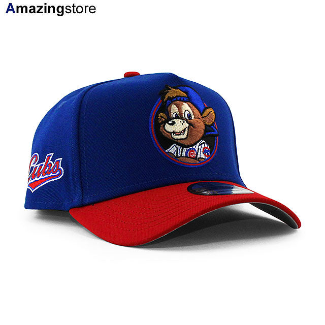 ニューエラ キャップ 9FORTY シカゴ カブス MLB CLARK LOGO GREY BOTTOM A-FRAME SNAPBACK CAP BLUE