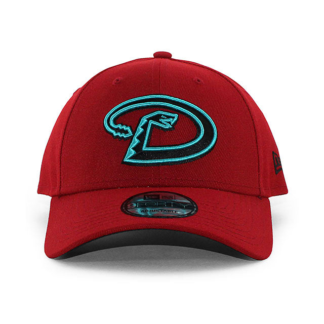 ニューエラ キャップ 9FORTY アリゾナ ダイヤモンドバックス 2024 MLB THE LEAGUE ALTERNATE-2 ADJUSTABLE CAP B RED