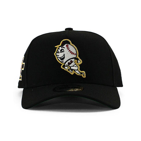 ニューエラ キャップ 9FORTY ニューヨーク メッツ MLB 25TH ANNIVERSARY KELLY BOTTOM A-FRAME SNAPBACK CAP BLACK