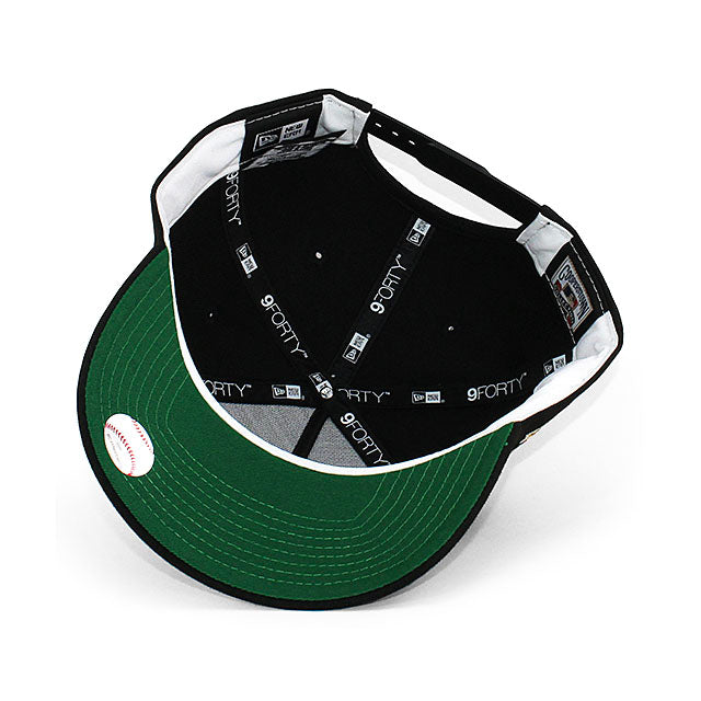ニューエラ キャップ 9FORTY ニューヨーク メッツ MLB 25TH ANNIVERSARY KELLY BOTTOM A-FRAME SNAPBACK CAP BLACK