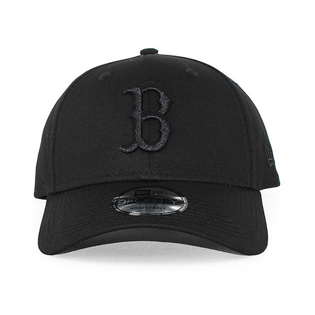 ニューエラ キャップ 9FORTY ボストン レッドソックス MLB CURVE CLOTH STRAPBACK CAP BLACKOUT