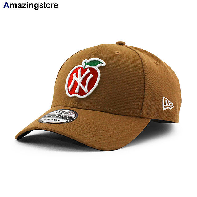 EU限定 ニューエラ キャップ 9FORTY ニューヨーク ヤンキース MLB BIG APPLE SNAPBACK CAP BEIGE
