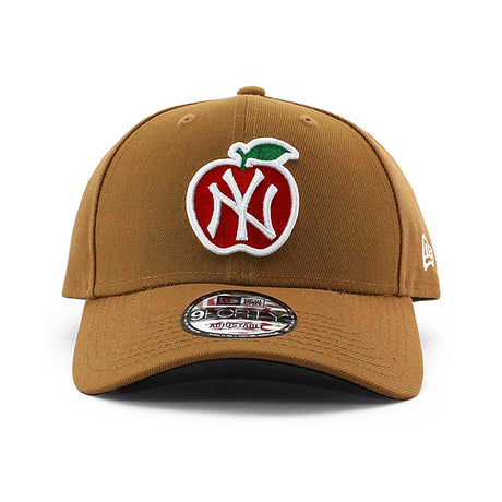 EU限定 ニューエラ キャップ 9FORTY ニューヨーク ヤンキース MLB BIG APPLE SNAPBACK CAP BEIGE