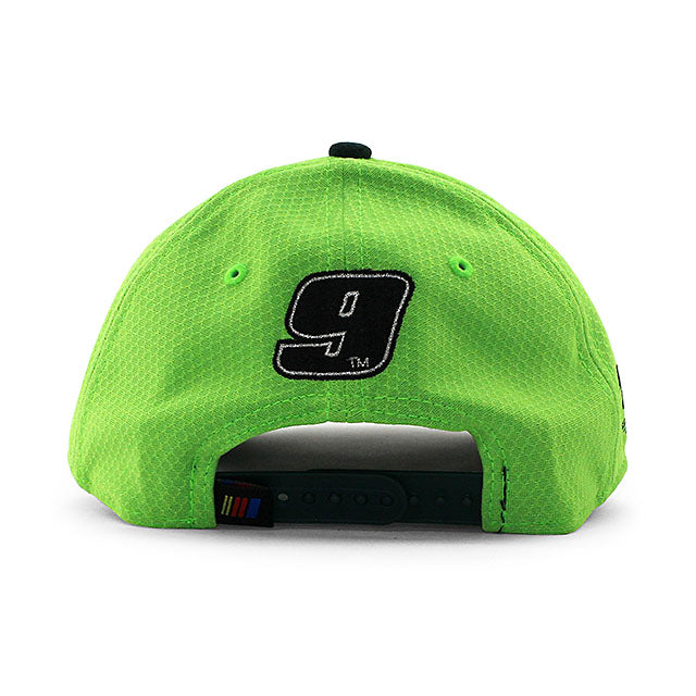 ニューエラ キャップ 9FORTY ナスカー チェイス エリオット CHASE ELLIOTT MOUNTAIN DEW SNAPBACK CAP LIME