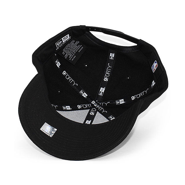 ニューエラ キャップ 9FORTY スナップバック シカゴ ブルズ NBA SNAPBACK CAP BLACKOUT