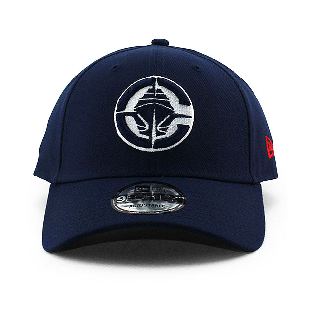 ニューエラ キャップ 9FORTY ロサンゼルス クリッパーズ NBA THE LEAGUE ADJUSTABLE CAP NAVY