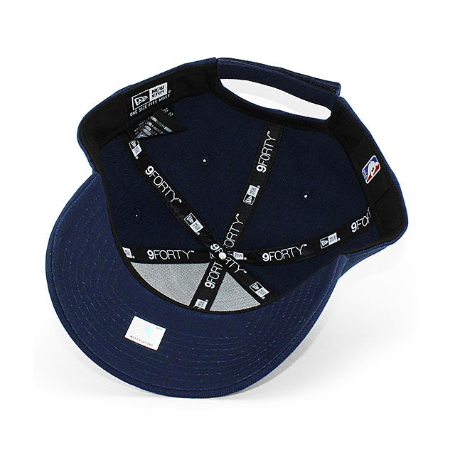 ニューエラ キャップ 9FORTY ロサンゼルス クリッパーズ NBA THE LEAGUE ADJUSTABLE CAP NAVY