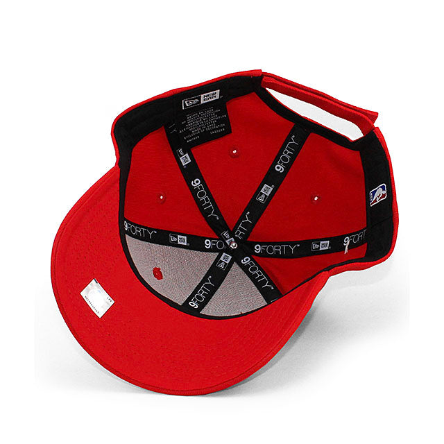 ニューエラ キャップ 9FORTY ヒューストン ロケッツ NBA THE LEAGUE ADJUSTABLE CAP RED