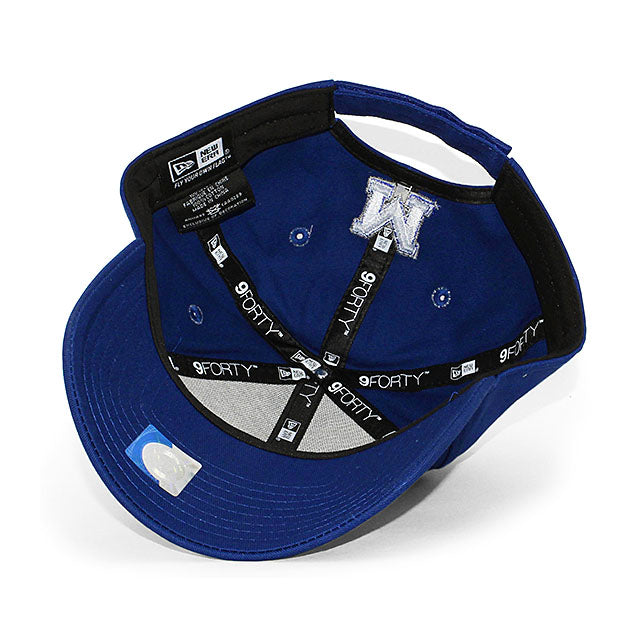 ニューエラ キャップ 9FORTY メンフィス タイガース NCAA THE LEAGUE ADJUSTABLE CAP BLUE