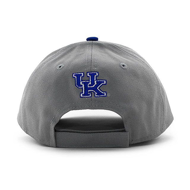 ニューエラ キャップ 9FORTY ケンタッキー ワイルドキャッツ NCAA THE LEAGUE ADJUSTABLE CAP GREY ROYAL BLUE