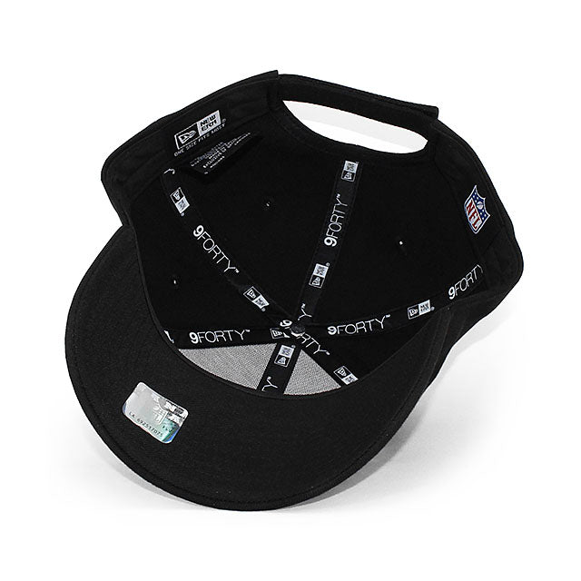 ニューエラ キャップ 9FORTY カンザスシティ チーフス NFL THE LEAGUE ADJUSTABLE CAP BLACK