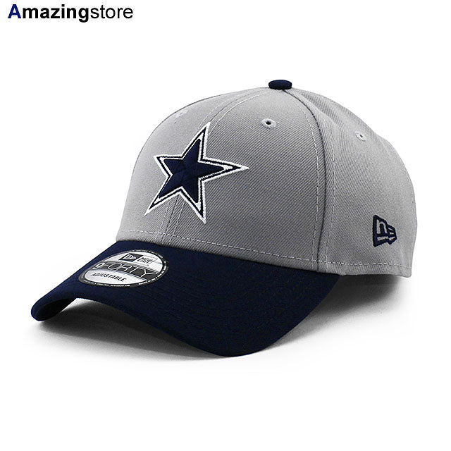ニューエラ キャップ 9FORTY ダラス カウボーイズ NFL THE LEAGUE ADJUSTABLE CAP GREY