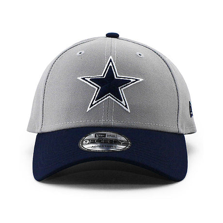 ニューエラ キャップ 9FORTY ダラス カウボーイズ NFL THE LEAGUE ADJUSTABLE CAP GREY