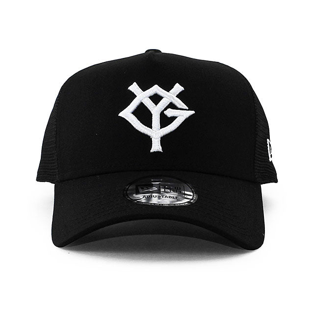 ニューエラ キャップ 9FORTY メッシュキャップ 読売 ジャイアンツ NPB A-FRAME TRUCKER MESH CAP BLACK
