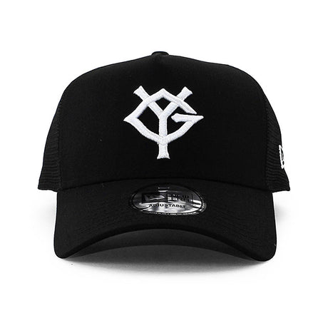 ニューエラ キャップ 9FORTY メッシュキャップ 読売 ジャイアンツ NPB A-FRAME TRUCKER MESH CAP BLACK