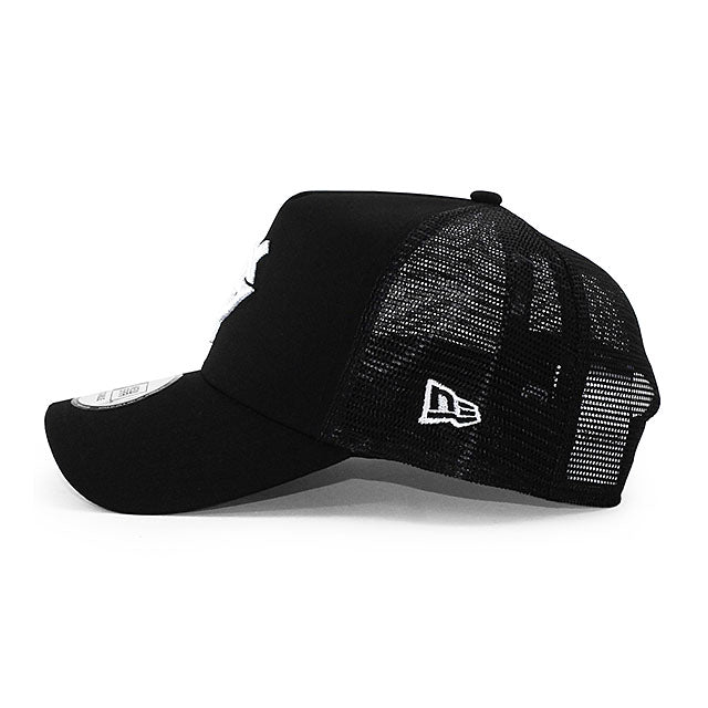ニューエラ キャップ 9FORTY メッシュキャップ 読売 ジャイアンツ NPB A-FRAME TRUCKER MESH CAP BLACK