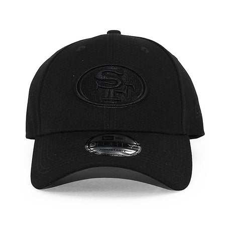 EU AU限定モデル ニューエラ キャップ 9FORTY サンフランシスコ 49ERS NFL SNAPBACK CAP BLACKOUT