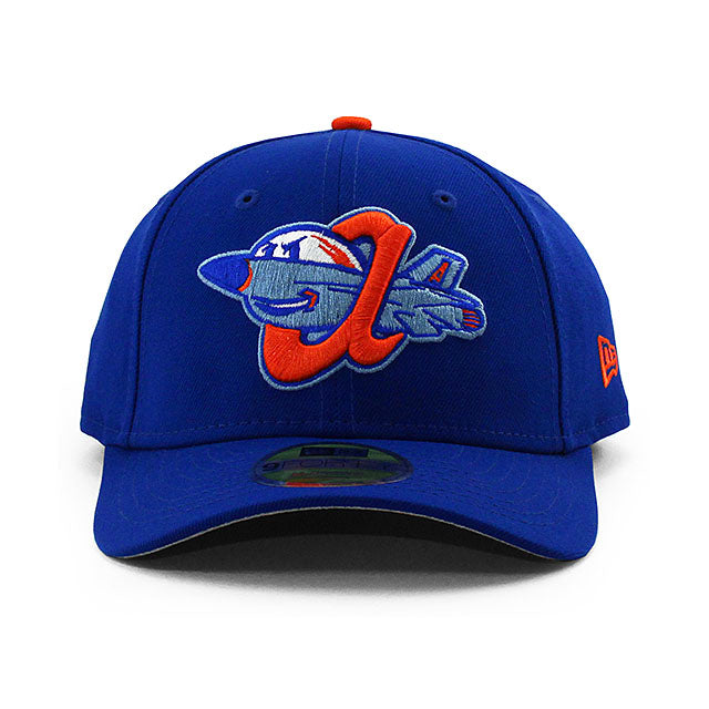 ニューエラ 9FORTY M-CROWN アバディーン アイアンバーズ MiLB ON-FIELD AUTHENTIC PLAYER REPLICA SNAPBACK CAP BLUE