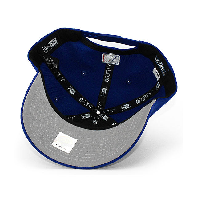 ニューエラ 9FORTY M-CROWN アバディーン アイアンバーズ MiLB ON-FIELD AUTHENTIC PLAYER REPLICA SNAPBACK CAP BLUE