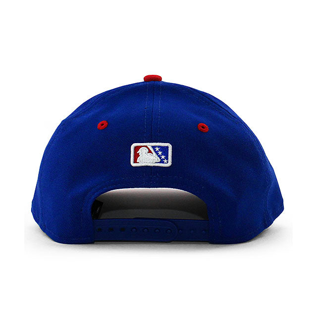ニューエラ 9FORTY M-CROWN ストックトン ポーツ MiLB ON-FIELD AUTHENTIC PLAYER REPLICA SNAPBACK CAP BLUE