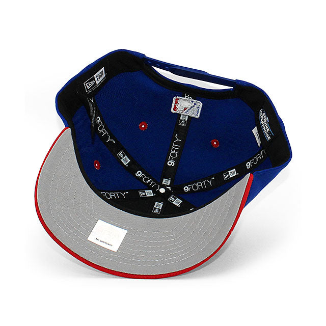 ニューエラ 9FORTY M-CROWN ストックトン ポーツ MiLB ON-FIELD AUTHENTIC PLAYER REPLICA SNAPBACK CAP BLUE