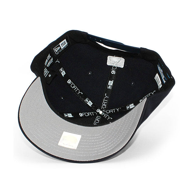 ニューエラ 9FORTY M-CROWN グウィネット ストライパーズ MiLB ON-FIELD AUTHENTIC PLAYER REPLICA SNAPBACK CAP NAVY