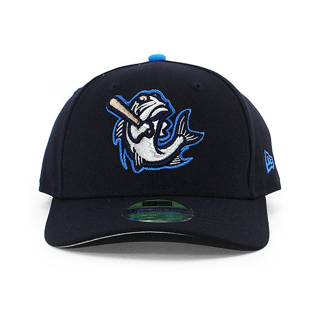 ニューエラ 9FORTY M-CROWN タンパ ターポンズ MiLB ON-FIELD AUTHENTIC PLAYER REPLICA SNAPBACK CAP NAVY