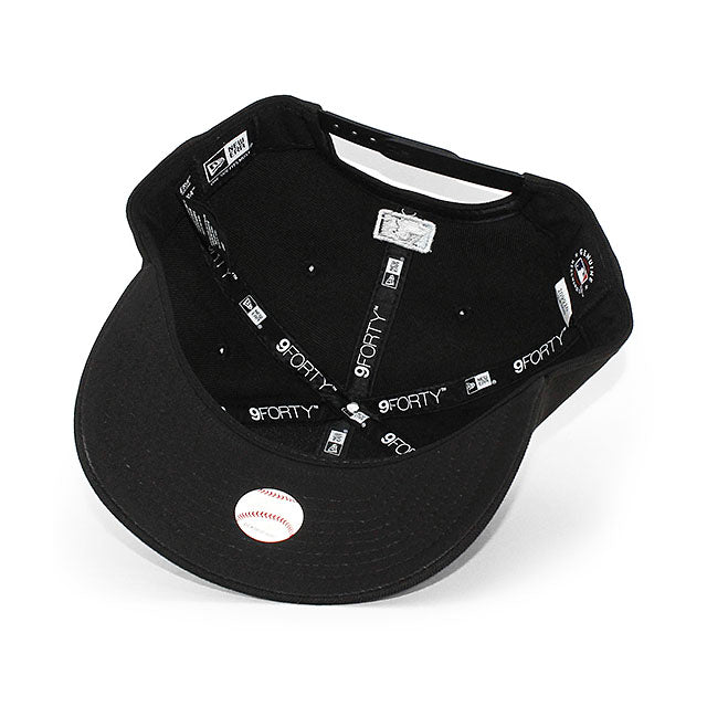 ニューエラ 9FORTY M-CROWN マイアミ マーリンズ MLB ON-FIELD AUTHENTIC PLAYER REPLICA SNAPBACK CAP BLACK