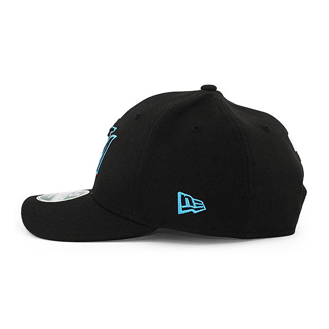 ニューエラ 9FORTY M-CROWN マイアミ マーリンズ MLB ON-FIELD AUTHENTIC PLAYER REPLICA SNAPBACK CAP BLACK