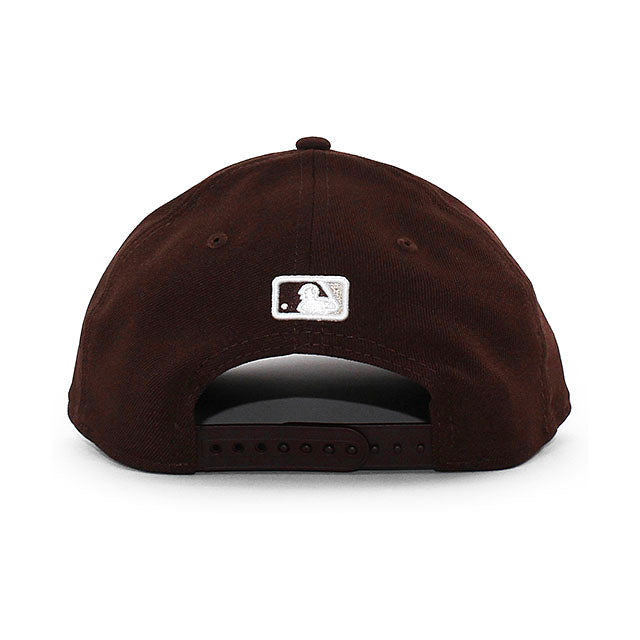 ニューエラ 9FORTY M-CROWN スナップバック サンディエゴ パドレス MLB ON-FIELD AUTHENTIC PLAYER REPLICA SNAPBACK CAP BROWN
