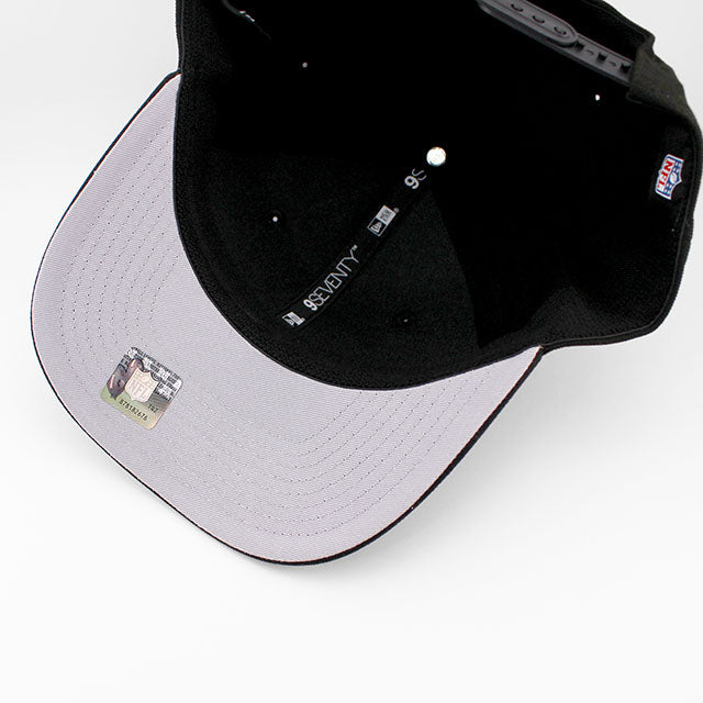 ニューエラ キャップ 9SEVENTY ストレッチ スナップバック シンシナティ ベンガルズ NFL TIGER HEAD LOGO STRETCH SNAPBACK CAP BLACK