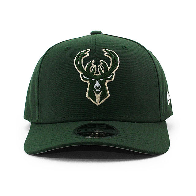 ニューエラ キャップ 9SEVENTY ミルウォーキー バックス NBA STRETCH SNAPBACK CAP GREEN