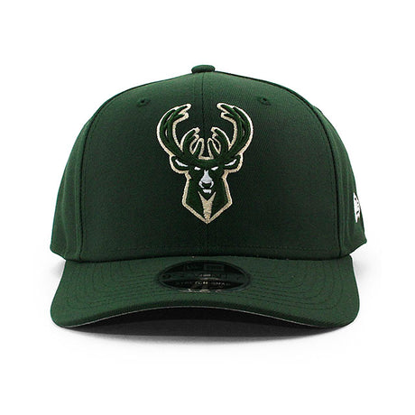 ニューエラ キャップ 9SEVENTY ミルウォーキー バックス NBA STRETCH SNAPBACK CAP GREEN