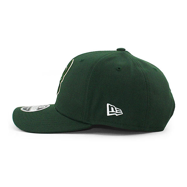 ニューエラ キャップ 9SEVENTY ミルウォーキー バックス NBA STRETCH SNAPBACK CAP GREEN