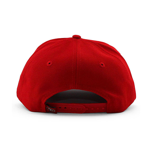 ニューエラ キャップ 9SEVENTY サンフランシスコ 49ERS NFL STRETCH SNAPBACK CAP RED