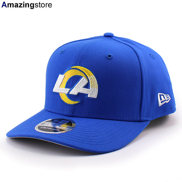 ニューエラ キャップ 9SEVENTY ストレッチ スナップバック ロサンゼルス ラムズ NFL STRETCH SNAPBACK CAP BLUE