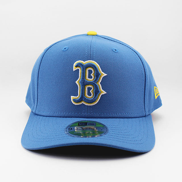 ニューエラ キャップ 9SEVENTY ストレッチ スナップバック ボストン レッドソックス MLB ALT-2 MLB ON-FIELD AUTHENTIC PLAYER STRETCH SNAPBACK CAP LIGHT BLUE