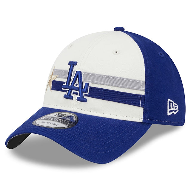 2024 MLB オールスターワークアウトモデル ニューエラ キャップ 9TWENTY ロサンゼルス ドジャース 2024 MLB ALL-STAR WORKOUT STRAPBACK CAP WHITE