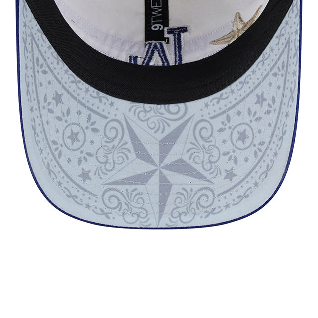 2024 MLB オールスターワークアウトモデル ニューエラ キャップ 9TWENTY ロサンゼルス ドジャース 2024 MLB ALL-STAR WORKOUT STRAPBACK CAP WHITE