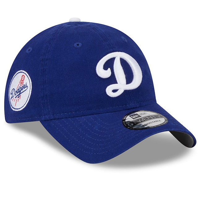 ニューエラ キャップ 海外取寄 9TWENTY ロサンゼルス ドジャース 2025 MLB BATTING PRACTICE BP STRAPBACK CAP ROYAL BLUE
