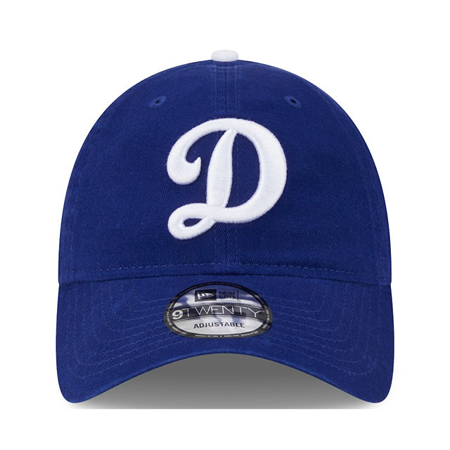 ニューエラ キャップ 海外取寄 9TWENTY ロサンゼルス ドジャース 2025 MLB BATTING PRACTICE BP STRAPBACK CAP ROYAL BLUE